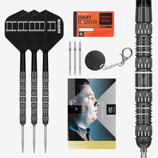 Target Chris Dobey 95K 95% Tungsten Swiss Point Steeldarts