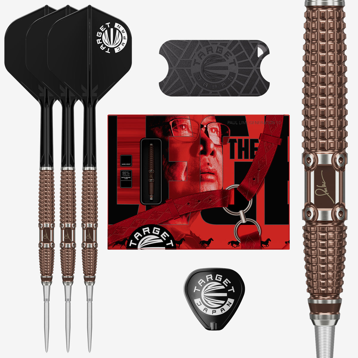 Target Japan Paul Lim G10 The Legend 90% Tungsten Swiss Point Steeldarts