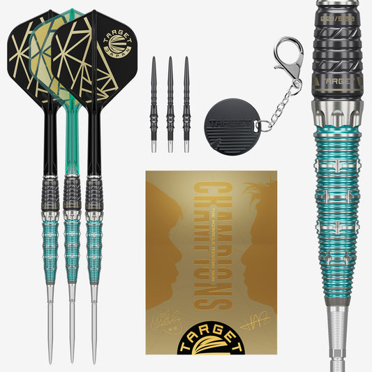 Target Japan The Miracle Rising Sun Limited Edition Champions Set 95% Tungsten Swiss Point Steeldarts