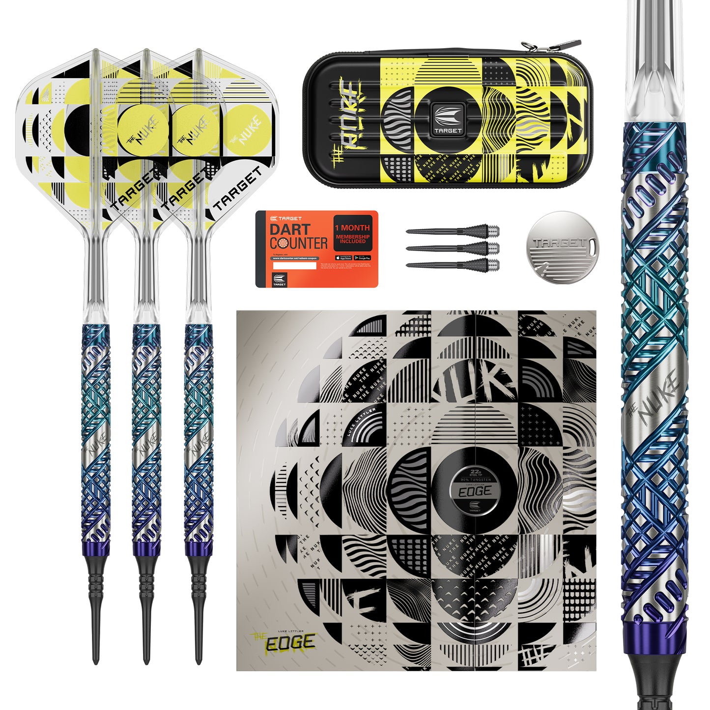 B-Ware Target Luke Littler Edge 95% Tungsten Softdarts