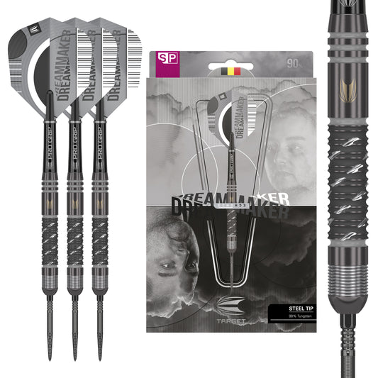 Target Dimitri van den Bergh x Echo 90% Tungsten Swiss Point Steeldarts