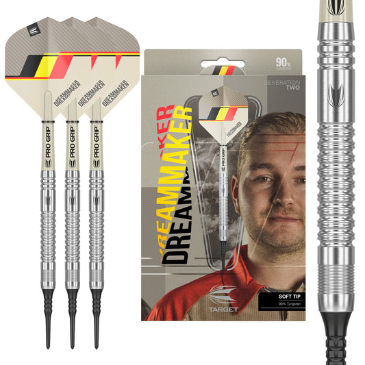 Target Dimitri van den Bergh G2 90% Tungsten Softdarts