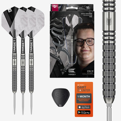 Target Beau Greaves G1 90% Tungsten Swiss Point Steeldarts