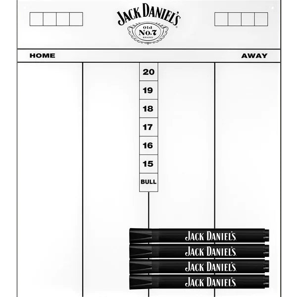 Missie Jack Daniel's scorebord schrijfbord 