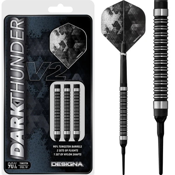 Designa Dark Thunder V2 90% Tungsten Softdarts