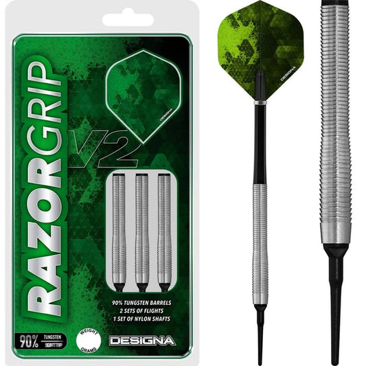 Designa Razor Grip V2 90% Tungsten Softdarts