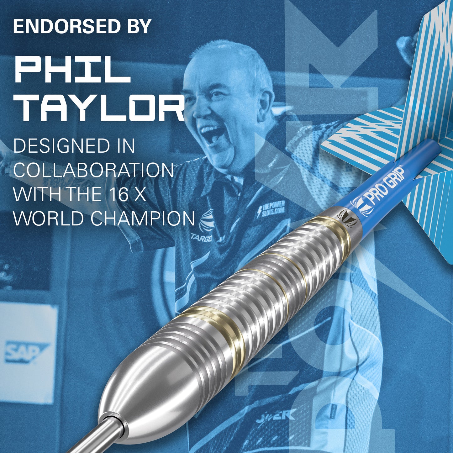 Target Phil Taylor messing stalen darts