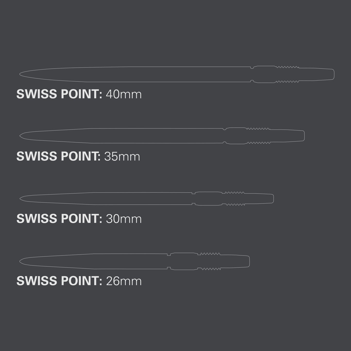 Target Swiss Point Diamond Pro - Silber