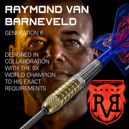 Target Raymond van Barneveld G6 95% Tungsten Swiss Point Steeldarts