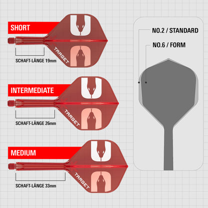 Target K-Flex Flight / Shaft System NO2 - Nathan Aspinall