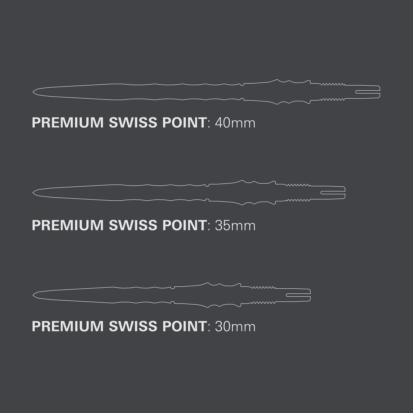 Target Japan Premium Swiss Point - Schwarz