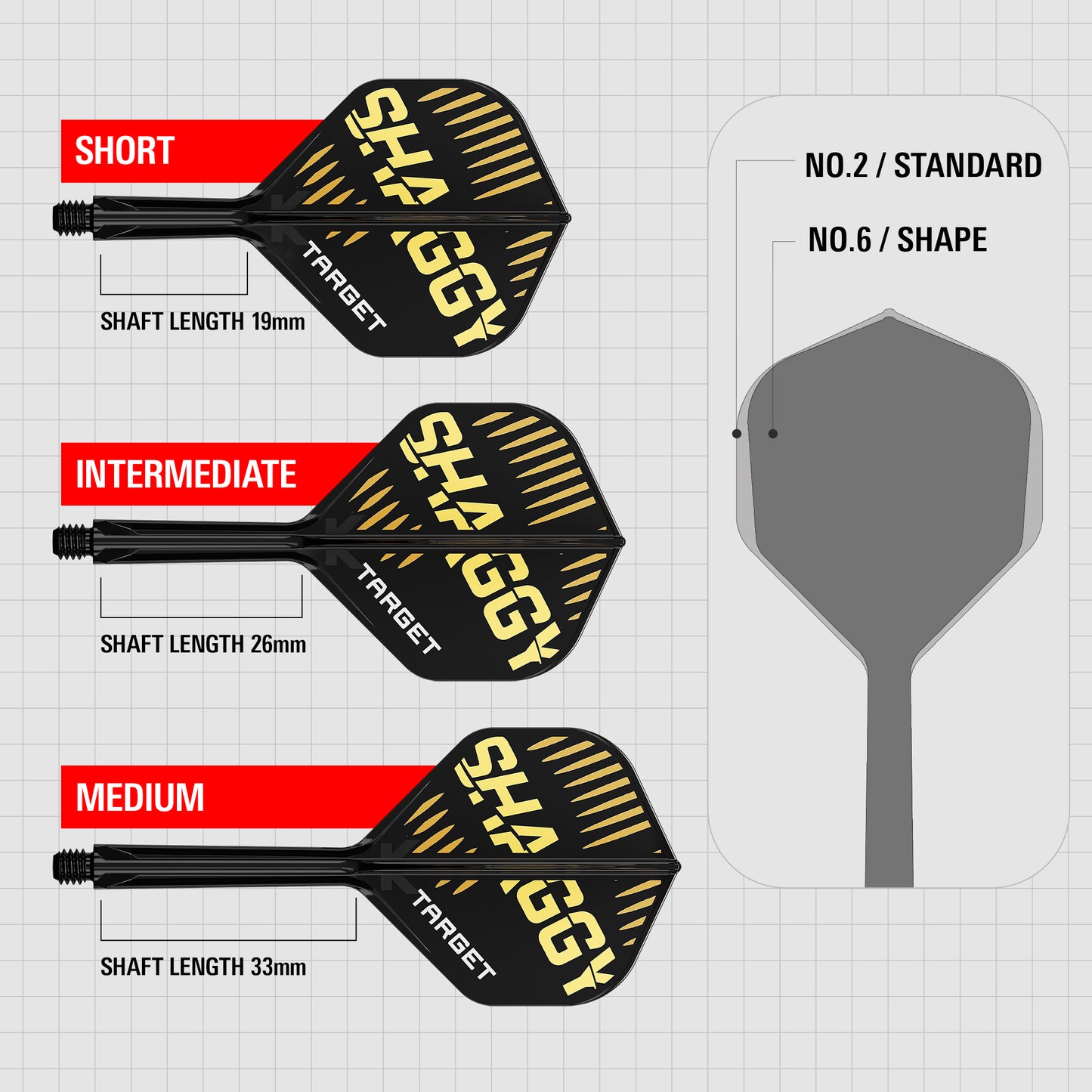 Target K-Flex Flight / Shaft System NO2 - Scott Williams