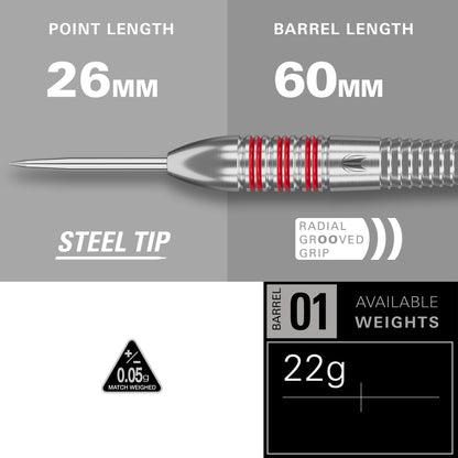 Target Nathan Aspinall Brass Steeldarts