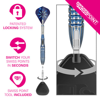Target Phil Taylor Gx2 95% Tungsten Swiss Point Steeldarts