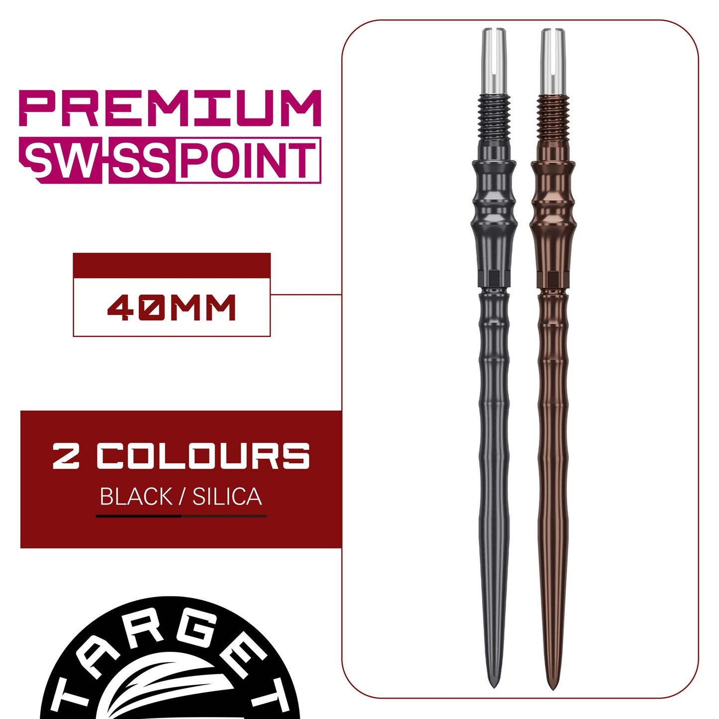 Target Japan Premium Swiss Point - Schwarz