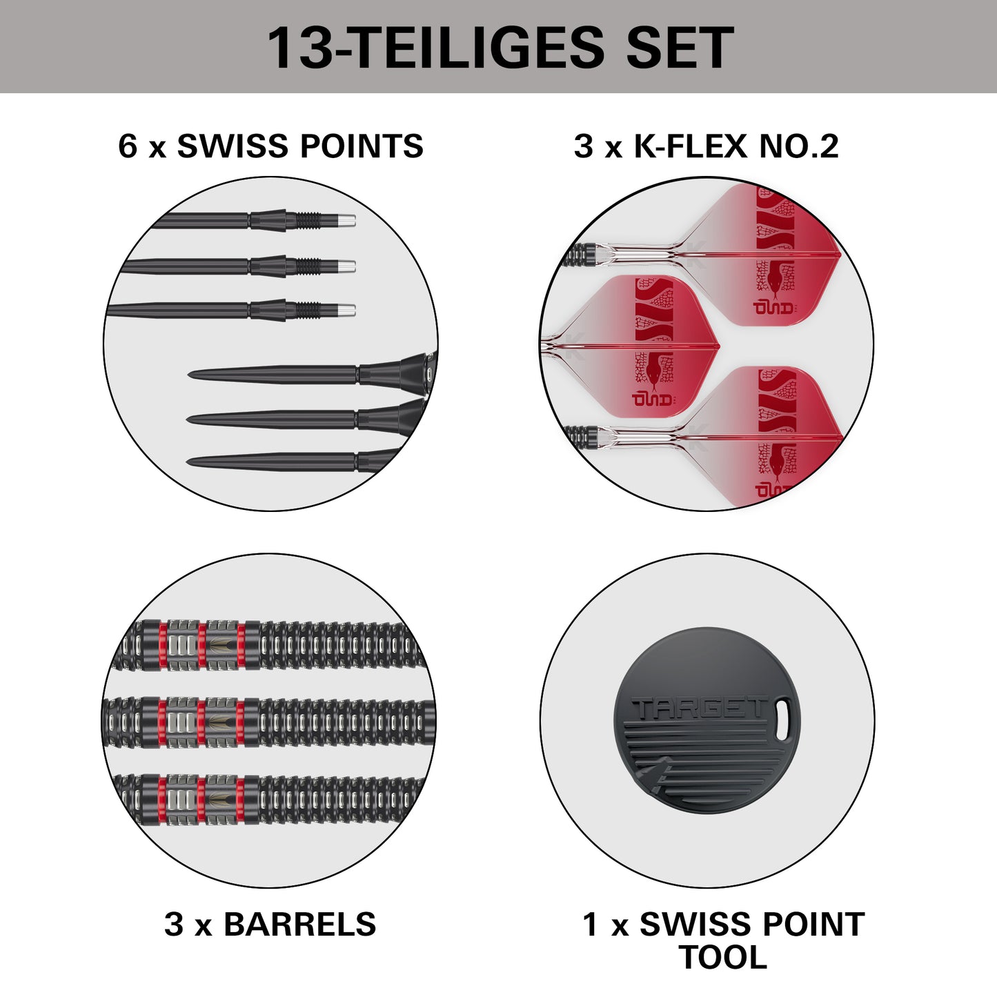 Target Nathan Aspinall 95K 95% Tungsten Swiss Point Steeldarts