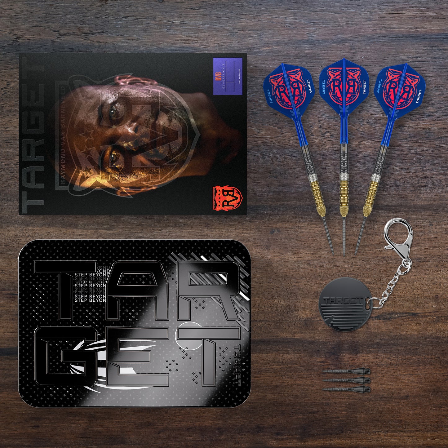 Target Raymond van Barneveld G6 95% Tungsten Swiss Point Steeldarts