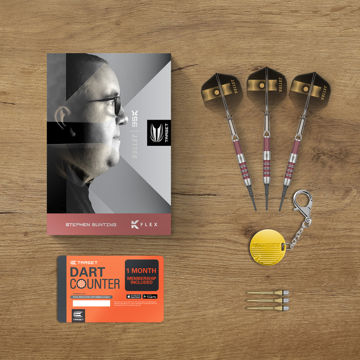 Target Stephen Bunting 95K 95% Tungsten Softdarts