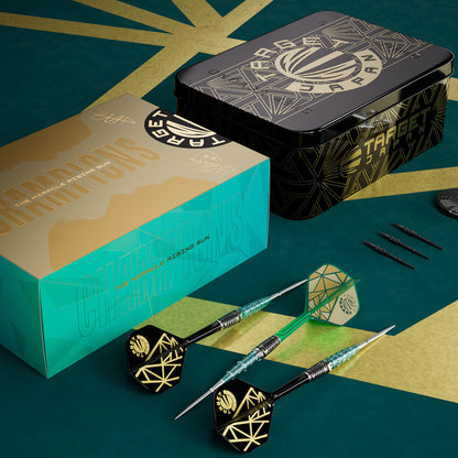 Target Japan The Miracle Rising Sun Limited Edition Champions Set 95% Tungsten Swiss Point Steeldarts