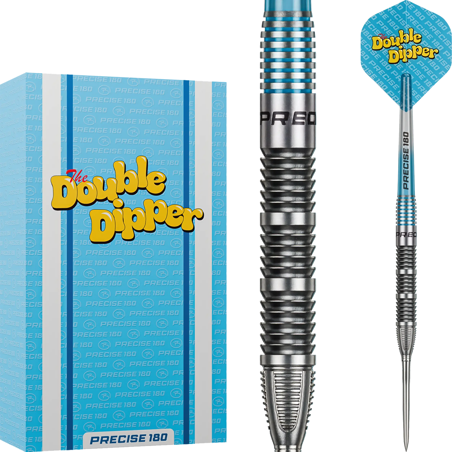 Precise180 Bela Double Dipper 90% Tungsten Steeldarts