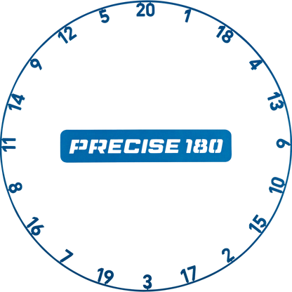 Precise180 Zahlenring OnePiece - Arctic Blue