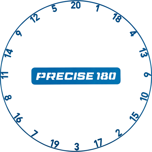 Precise180 Zahlenring OnePiece - Arctic Blue