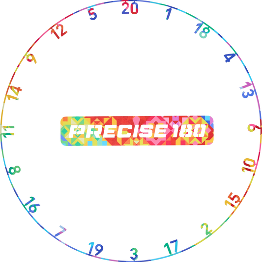 Precise180 Zahlenring OnePiece - Polychrome
