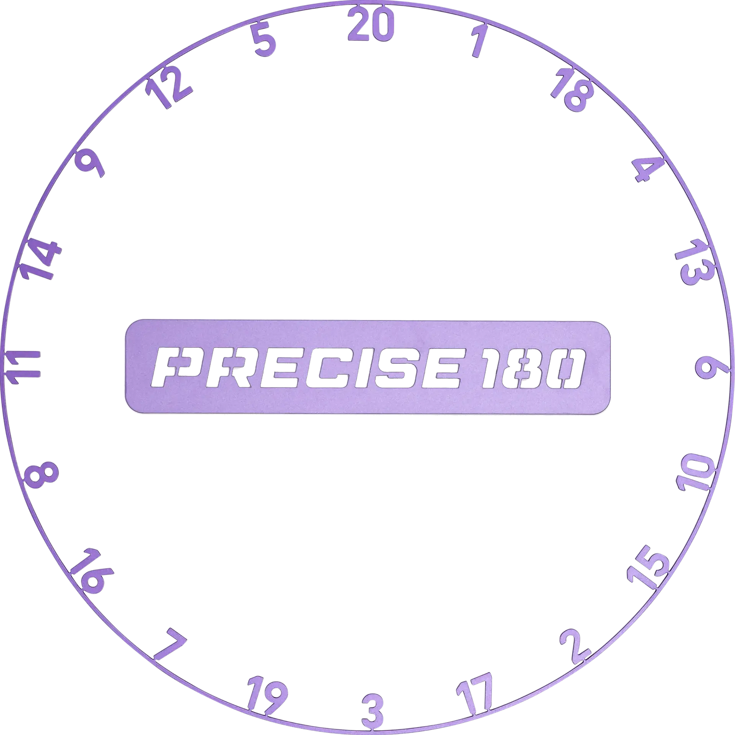 Precise180 Zahlenring OnePiece - Purple Pulse