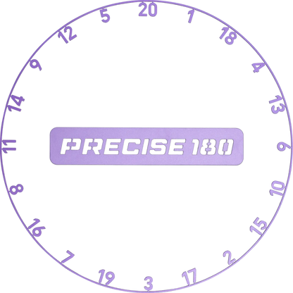 Precise180 Zahlenring OnePiece - Purple Pulse