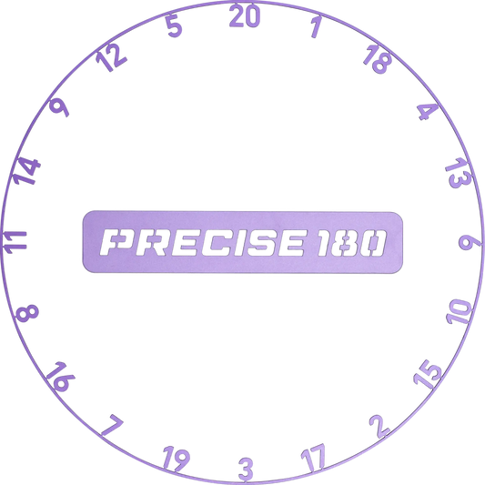 Precise180 Zahlenring OnePiece - Purple Pulse
