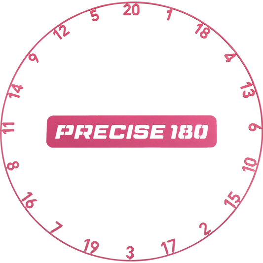 Precise180 Zahlenring OnePiece - Cyber Pink