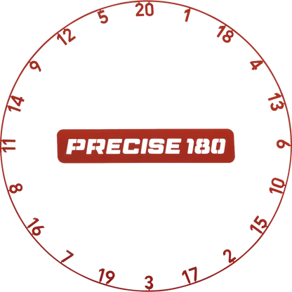 Precise180 Zahlenring OnePiece - Faded Red