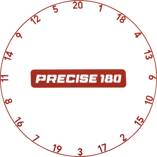 Precise180 Zahlenring OnePiece - Faded Red