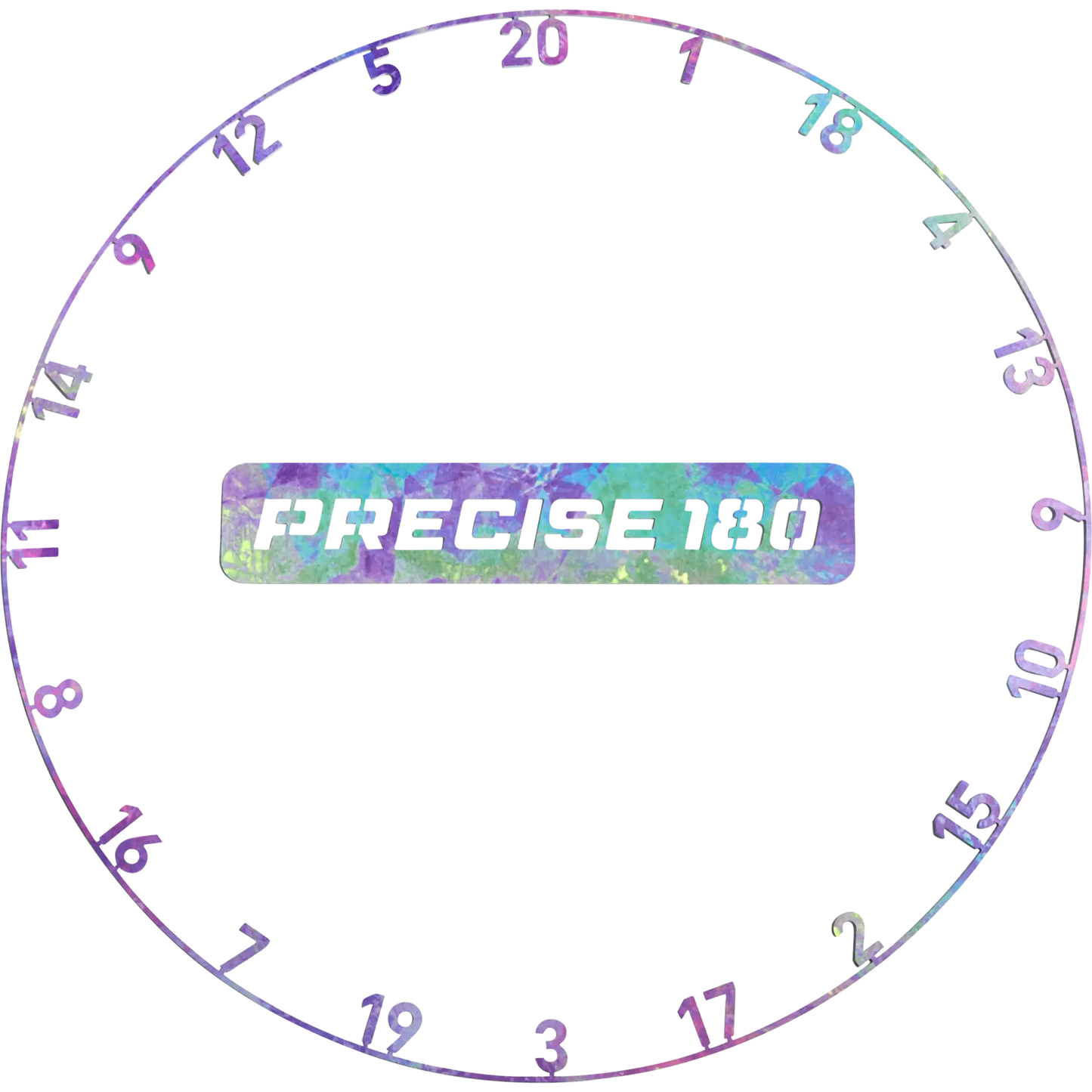 Precise180 Zahlenring OnePiece - Northern Lights