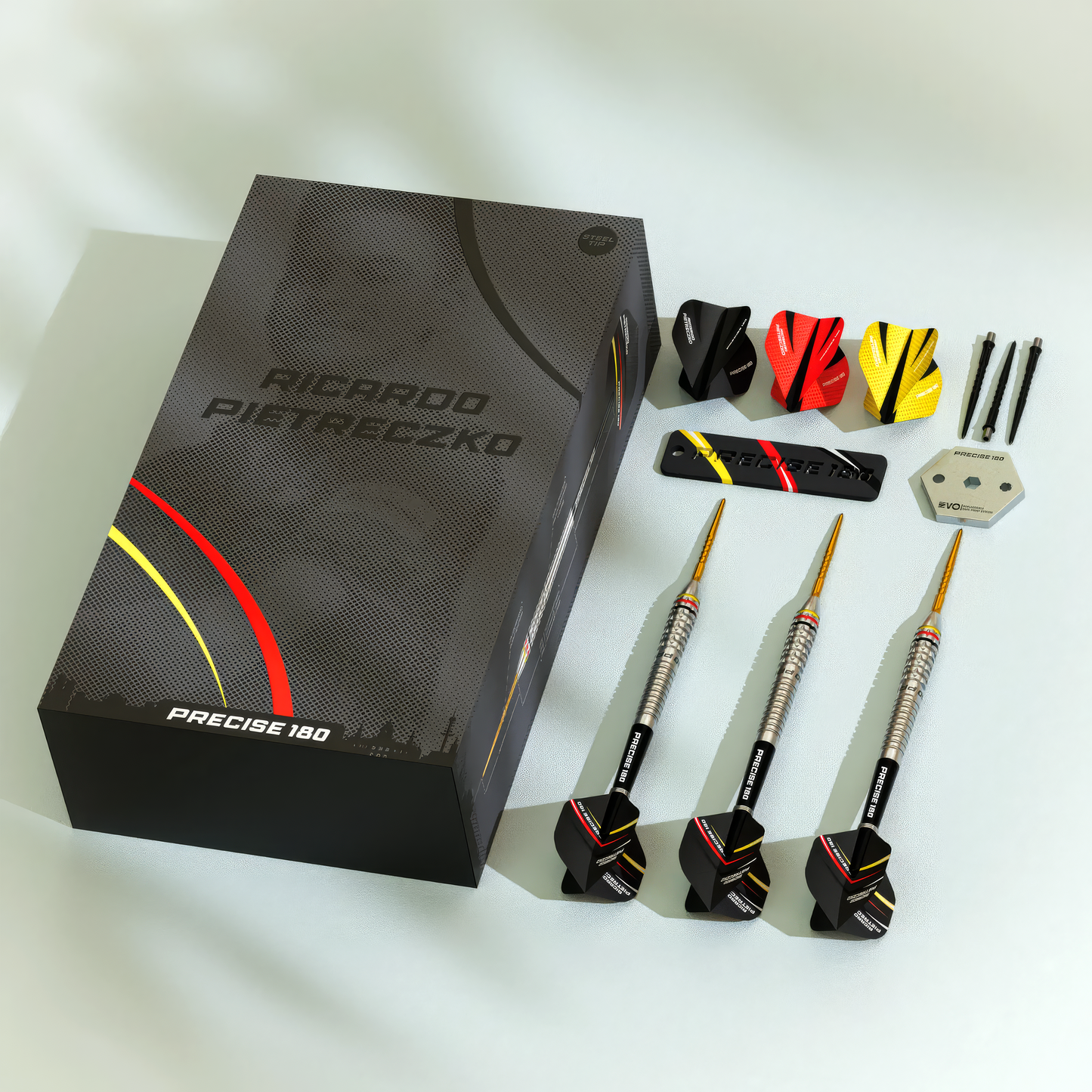 Precise180 Ricardo Pietreczko 90% Tungsten Steeldarts
