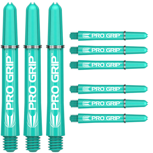 Target Pro Grip Shafts - Turkoois - 3 sets