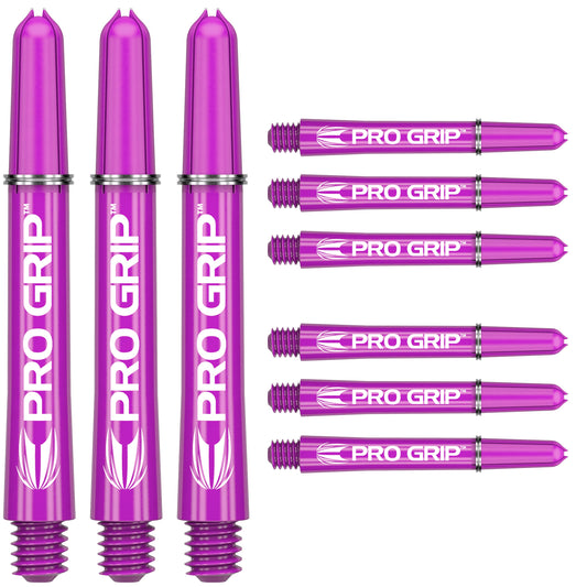 Target Pro Grip Shafts - Paars - 3 sets