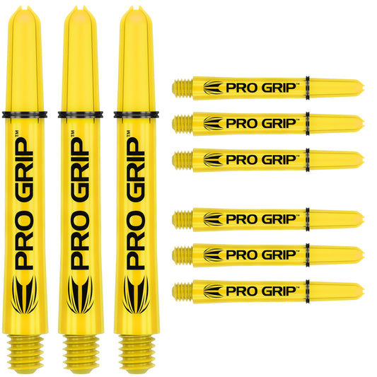 Target Pro Grip Shafts - Geel - 3 sets