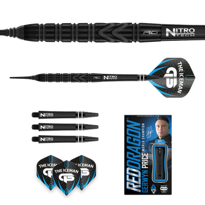 RedDragon Gerwyn Price Black SE 90% Tungsten Softdarts