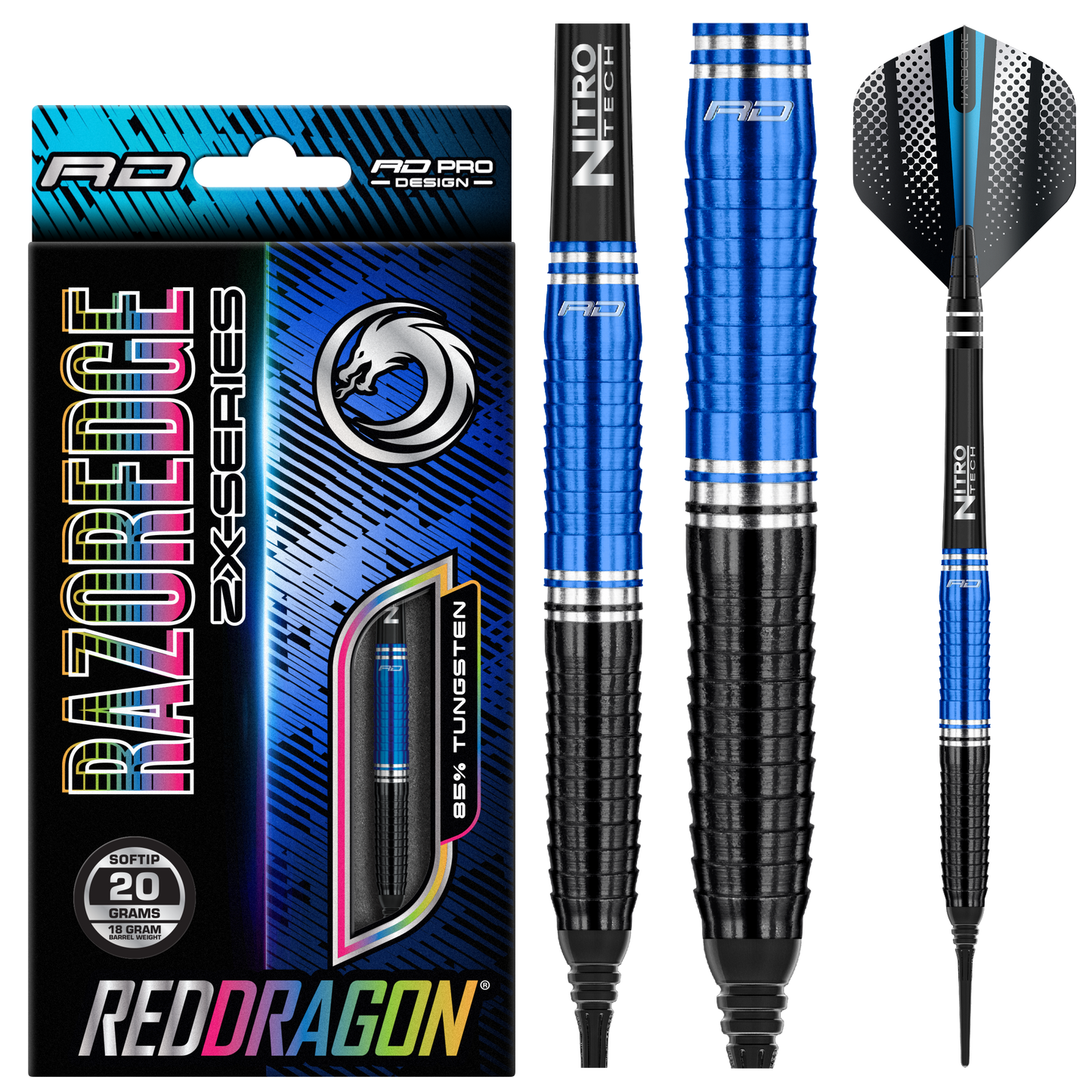 RedDragon Razor Edge ZX-3 85% Tungsten Softdarts