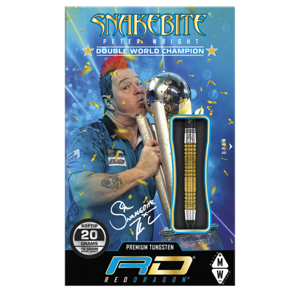 RedDragon Peter Wright Double WC SE Gold 90% Tungsten Softdarts