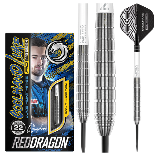 RedDragon Luke Humphries TX1 90% wolfraam stalen darts