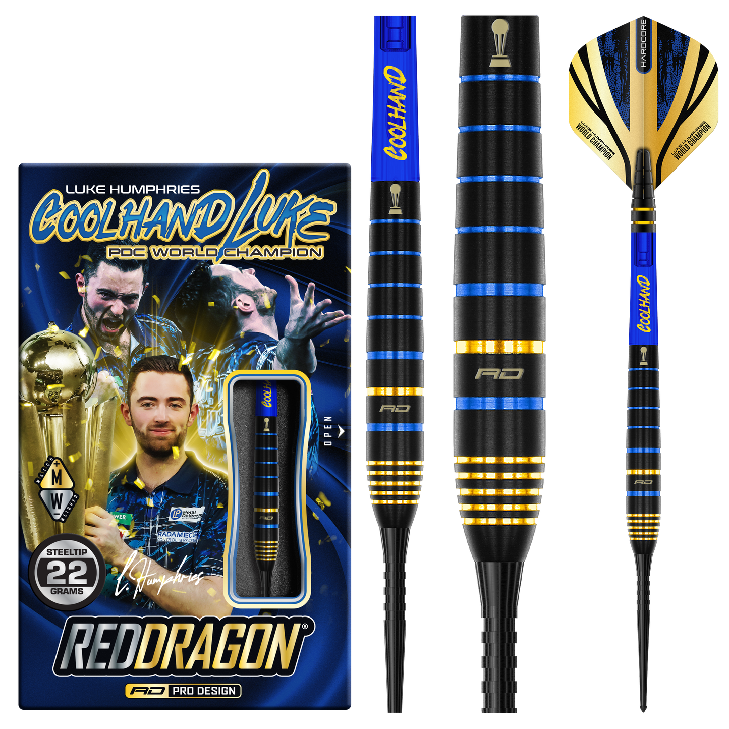 RedDragon Luke Humphries TX4 Avenger 90% Tungsten Steeldarts