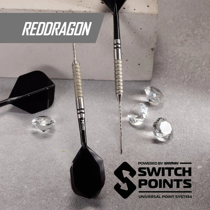 RedDragon Gian van Veen Tour Edition 90% Tungsten Switch Point Steeldarts