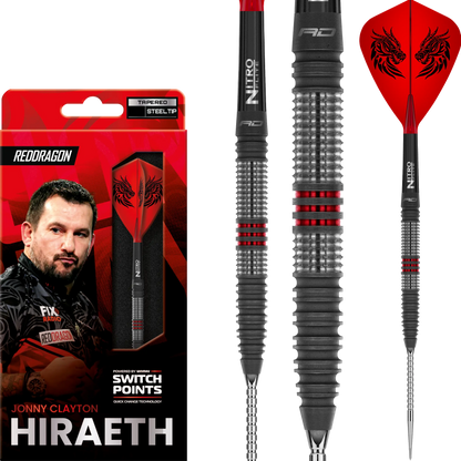 RedDragon Jonny Clayton Hiraeth 90% Tungsten Switch Point Steeldarts