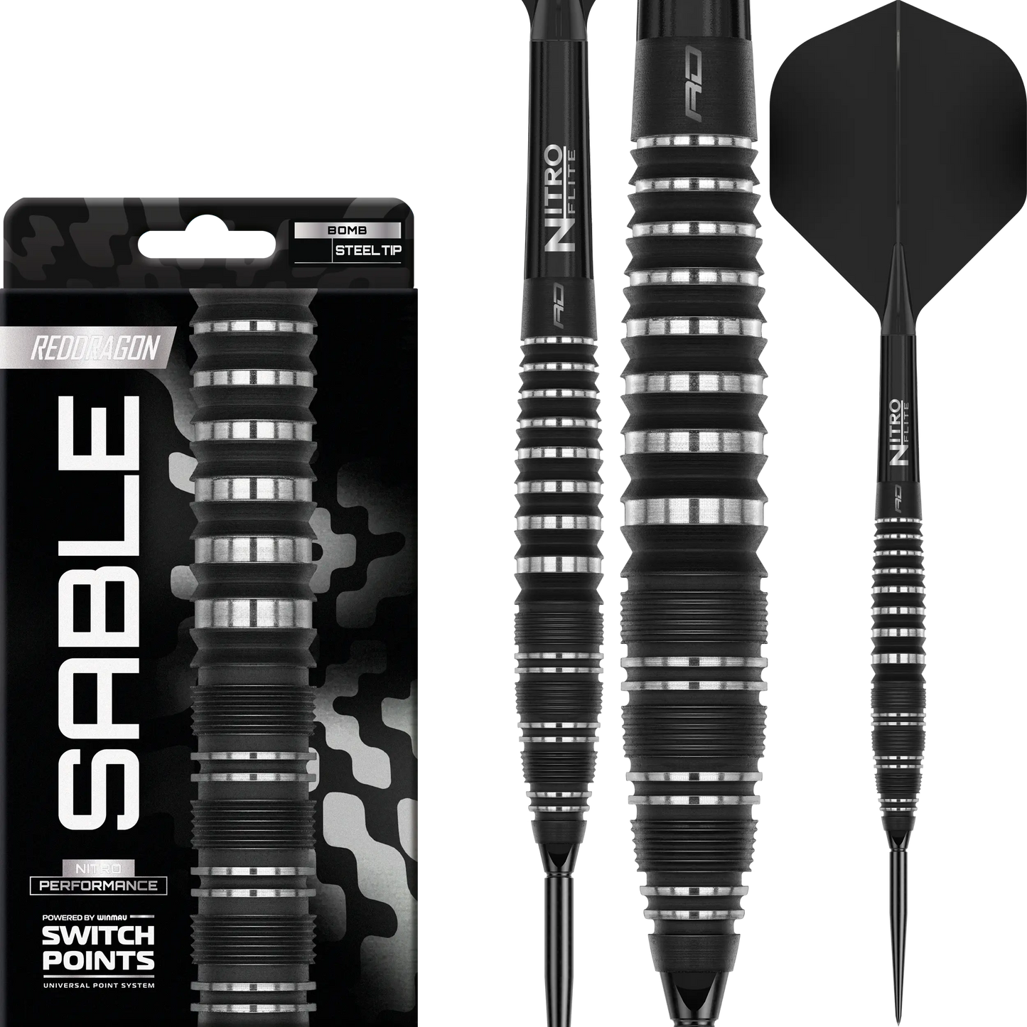 RedDragon Sable Bomb 90% Tungsten Switch Point Steeldarts