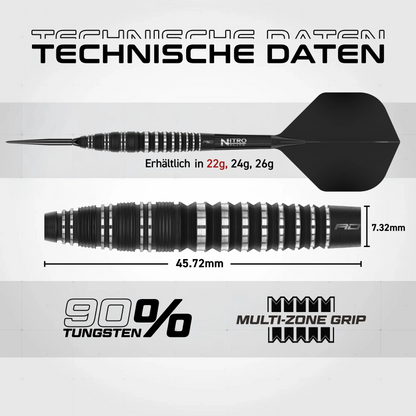 RedDragon Sable Bomb 90% Tungsten Switch Point Steeldarts