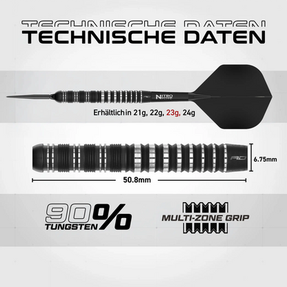 RedDragon Sable Parallel 90% Tungsten Switch Point Steeldarts