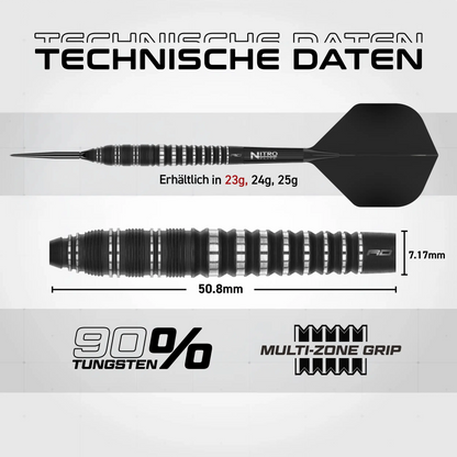 RedDragon Sable Torpedo 90% Tungsten Switch Point Steeldarts