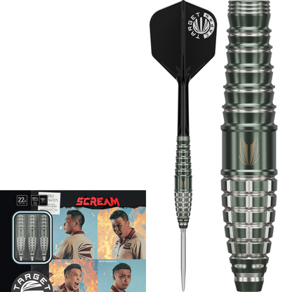 Target Japan Prime Series Akito Yamagata Scream 90% wolfraam Swiss Point stalen darts